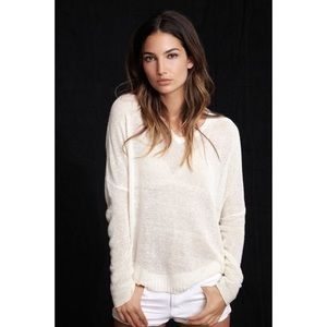 NWOT Lily Aldridge for Velvet Sweater